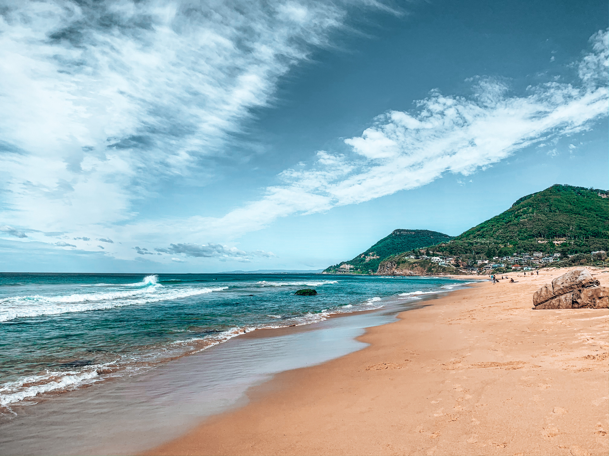 Summer Day at Stanwell Park Beach